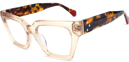 Acetate Square Frame F8053