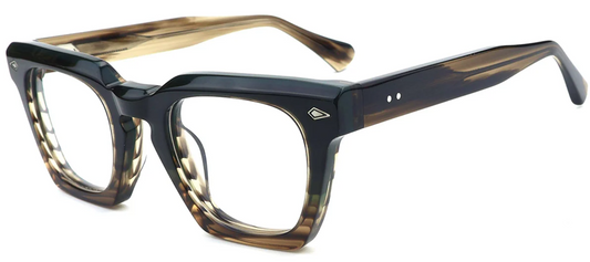 Acetate Square Frame F8058