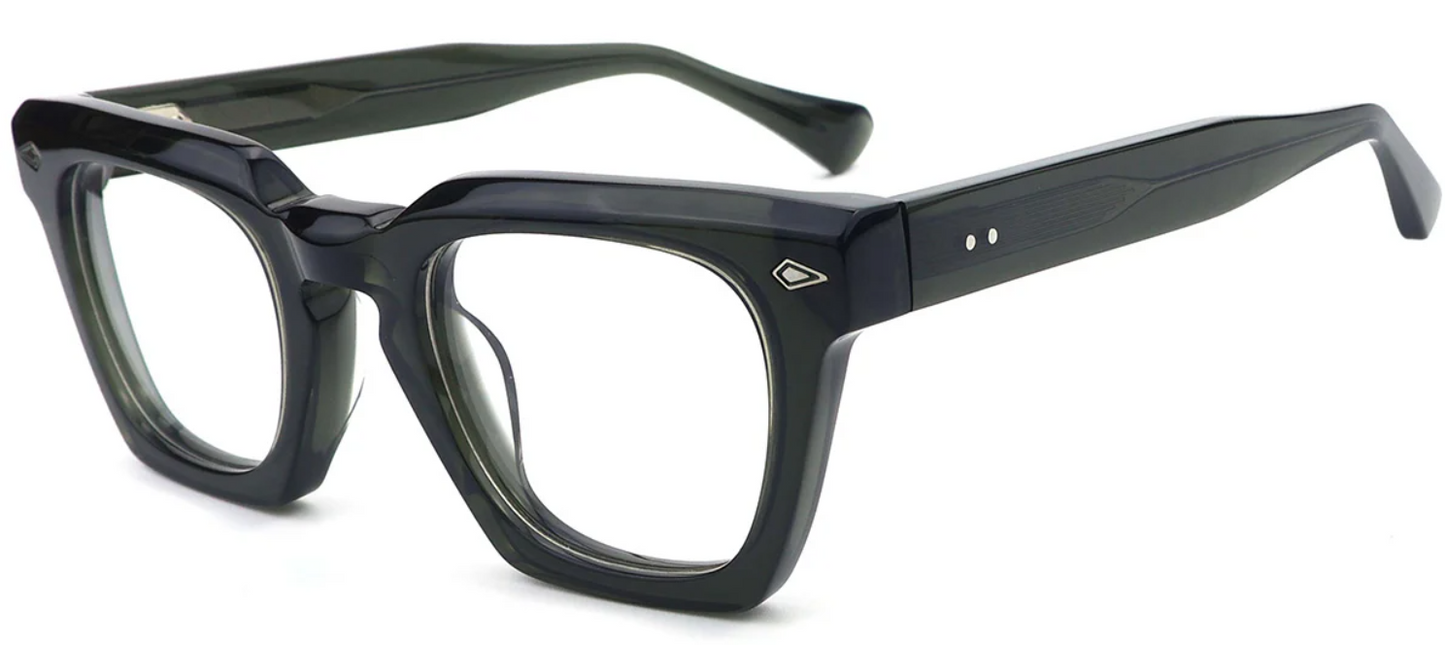 Acetate Square Frame F8058