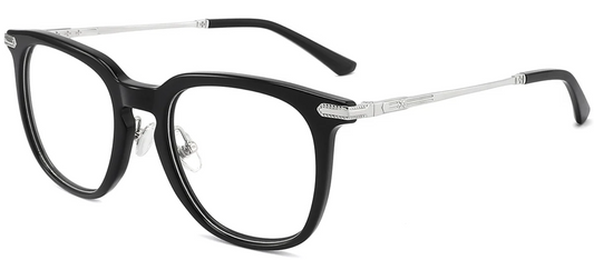 Titanium&Acetate Square Frame F4157