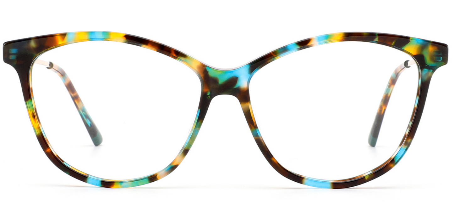 Acetate Cat Eye Frame F6951
