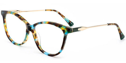 Acetate Cat Eye Frame F6951