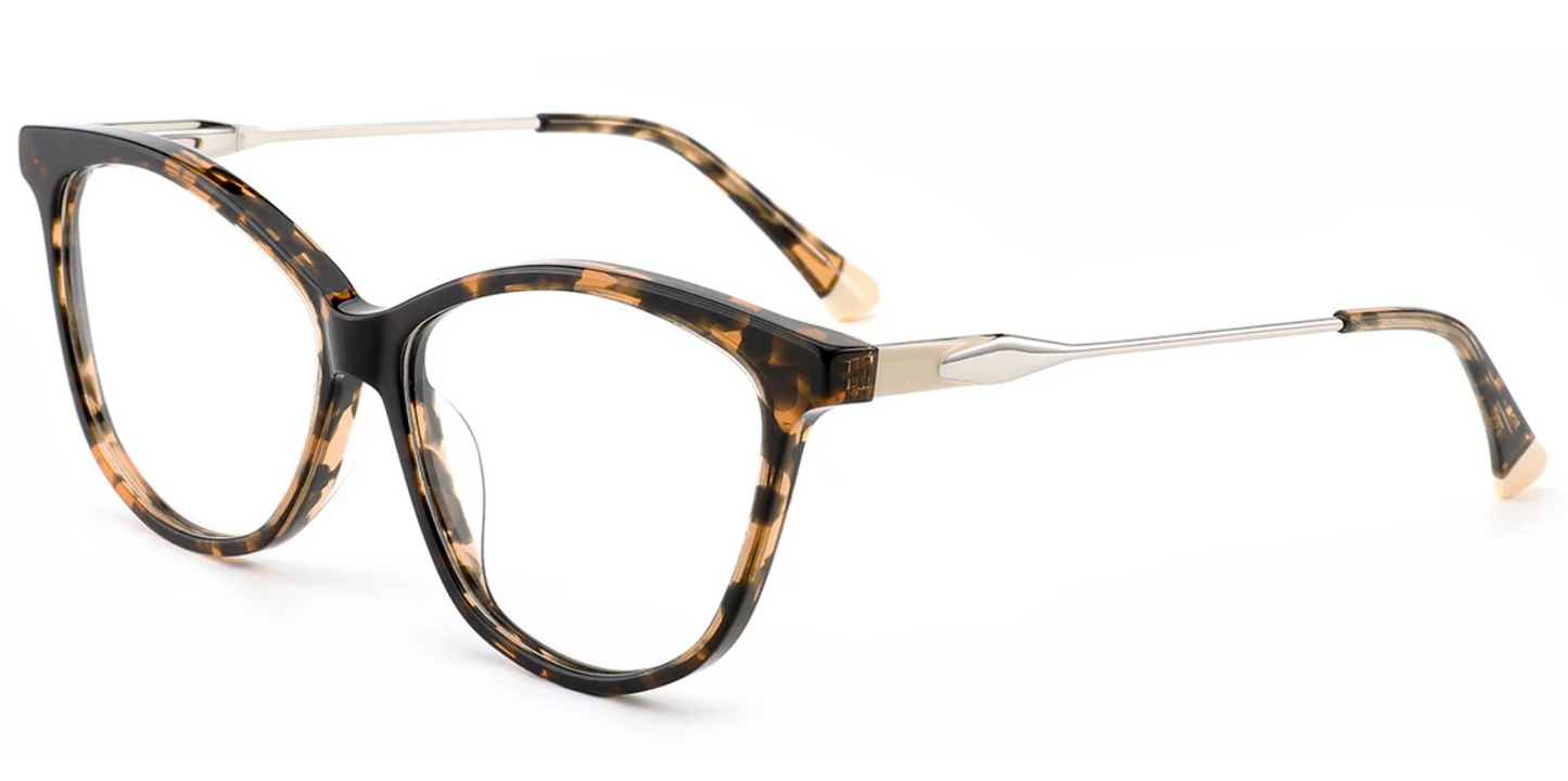 Acetate Cat Eye Frame F6951