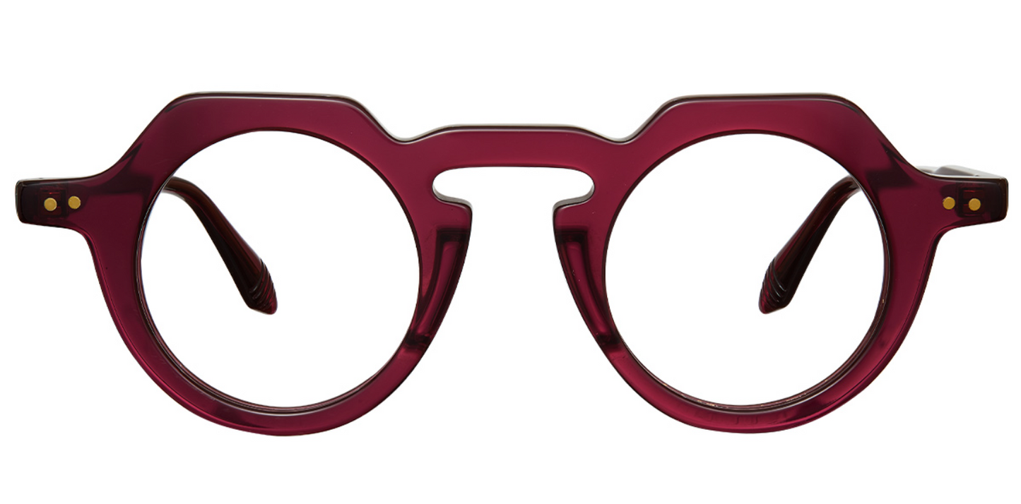 Acetate Round Frame F5512