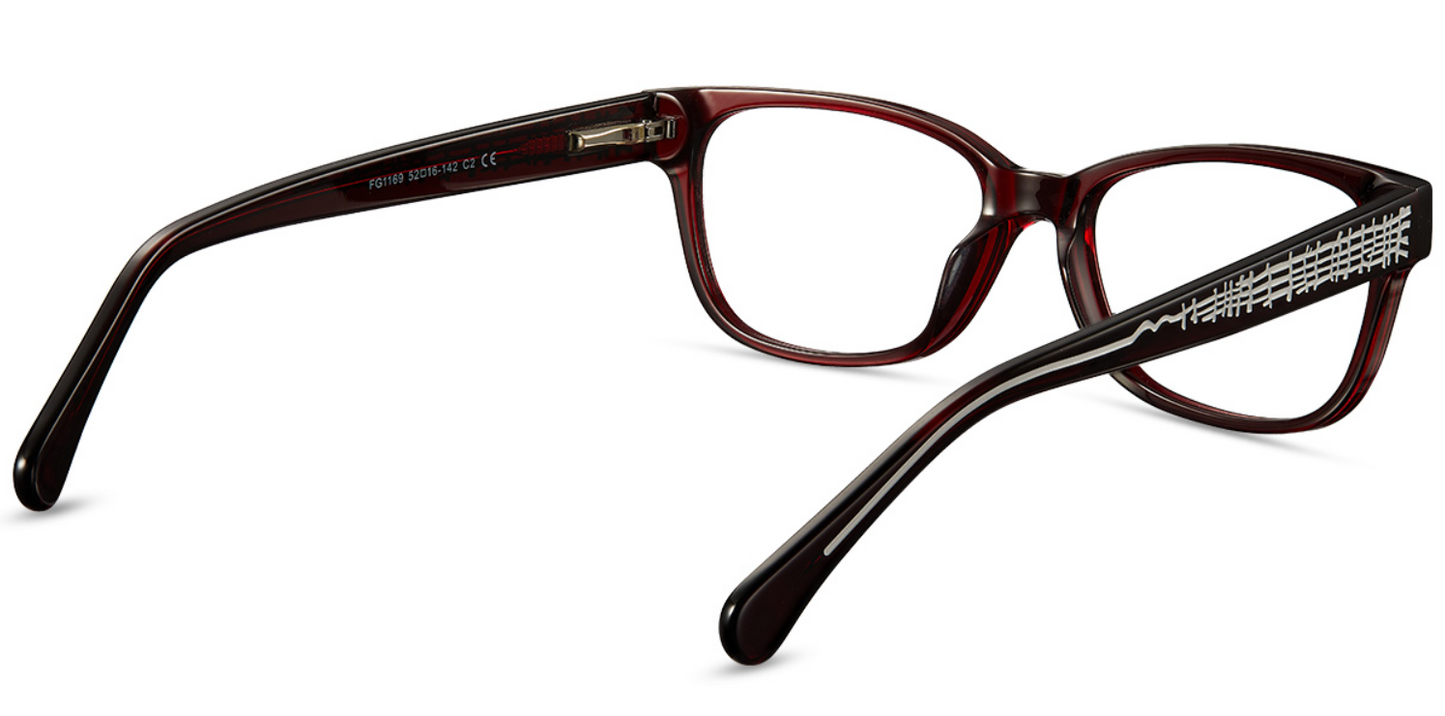 Acetate Rectangle Frame F2290