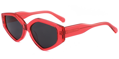 Acetate Geometric Sunglasses SG4974