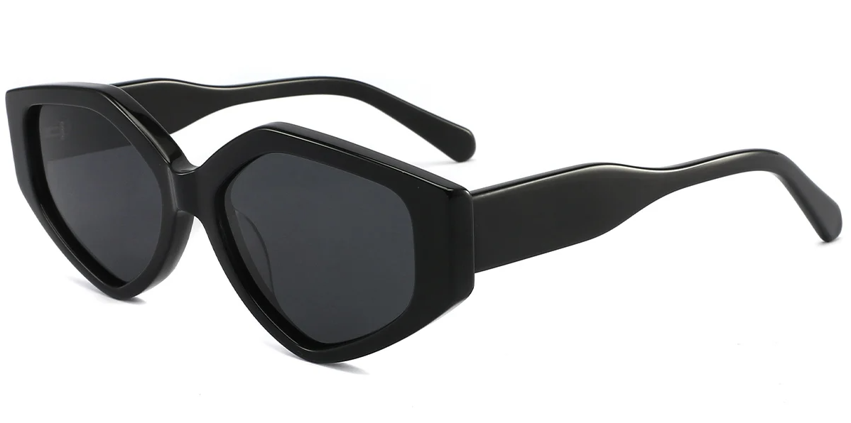 Acetate Geometric Sunglasses SG4974