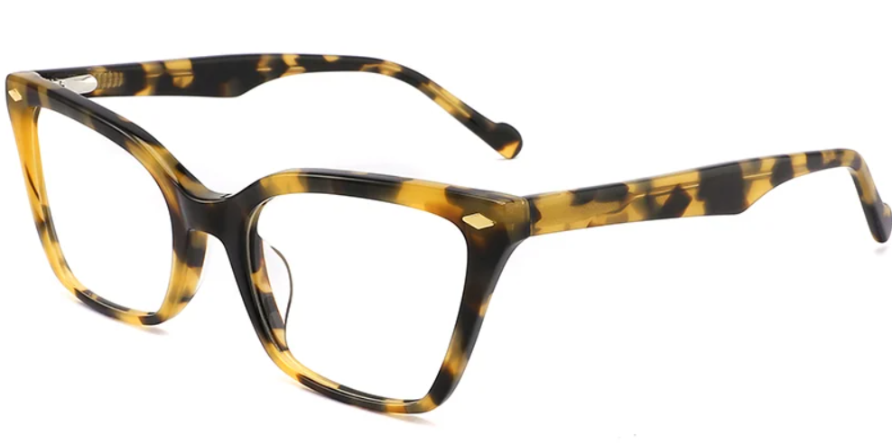 Acetate Cat Eye Frame F4114