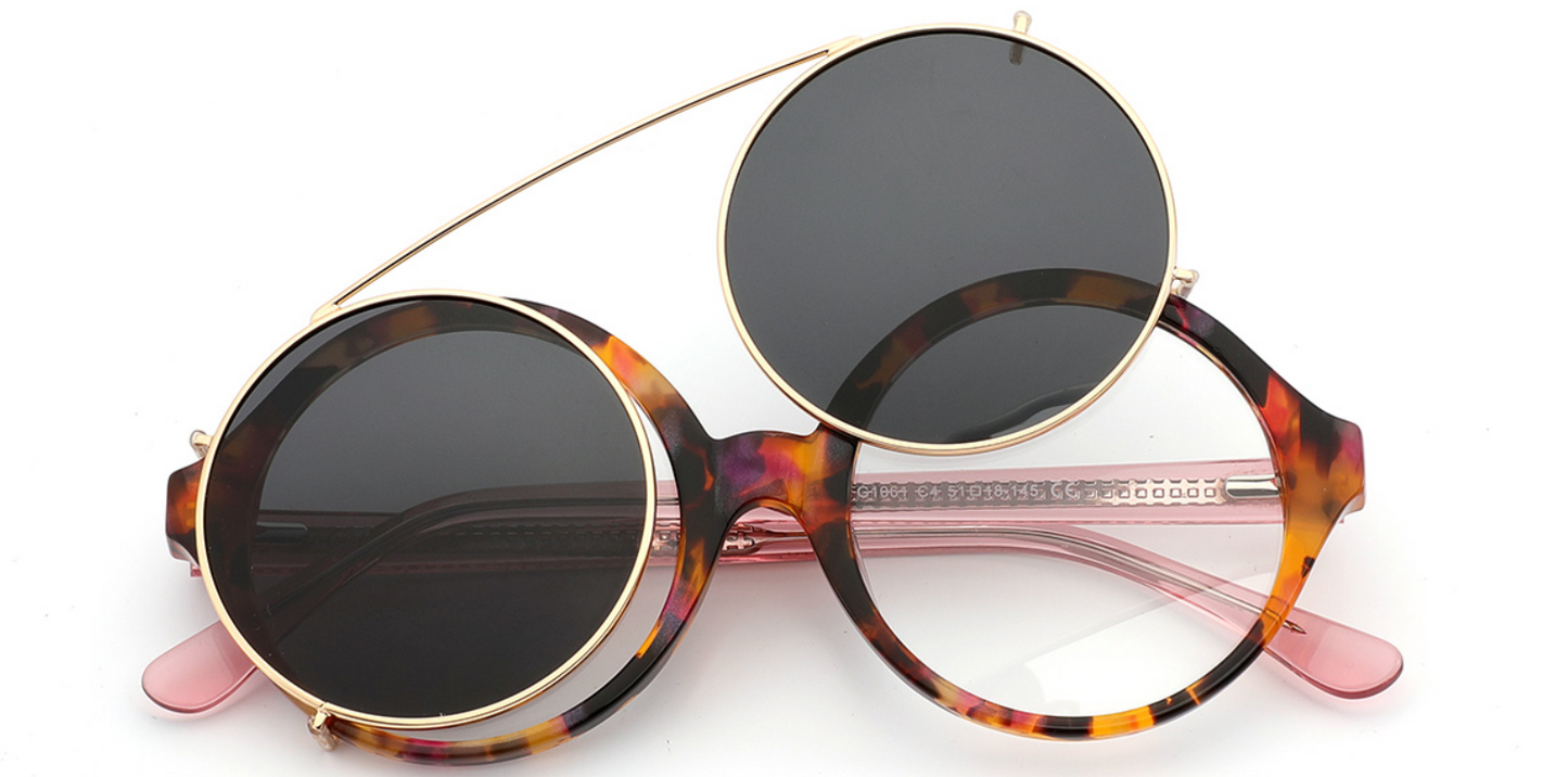 Acetate Round Frame F6333