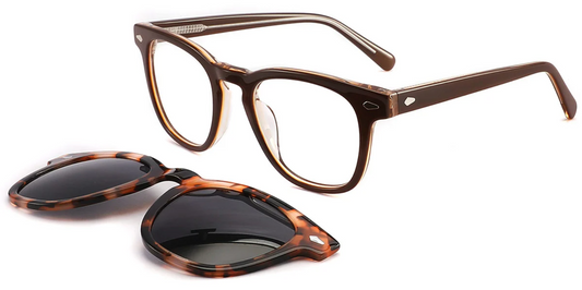 Acetate Square Frame F4216