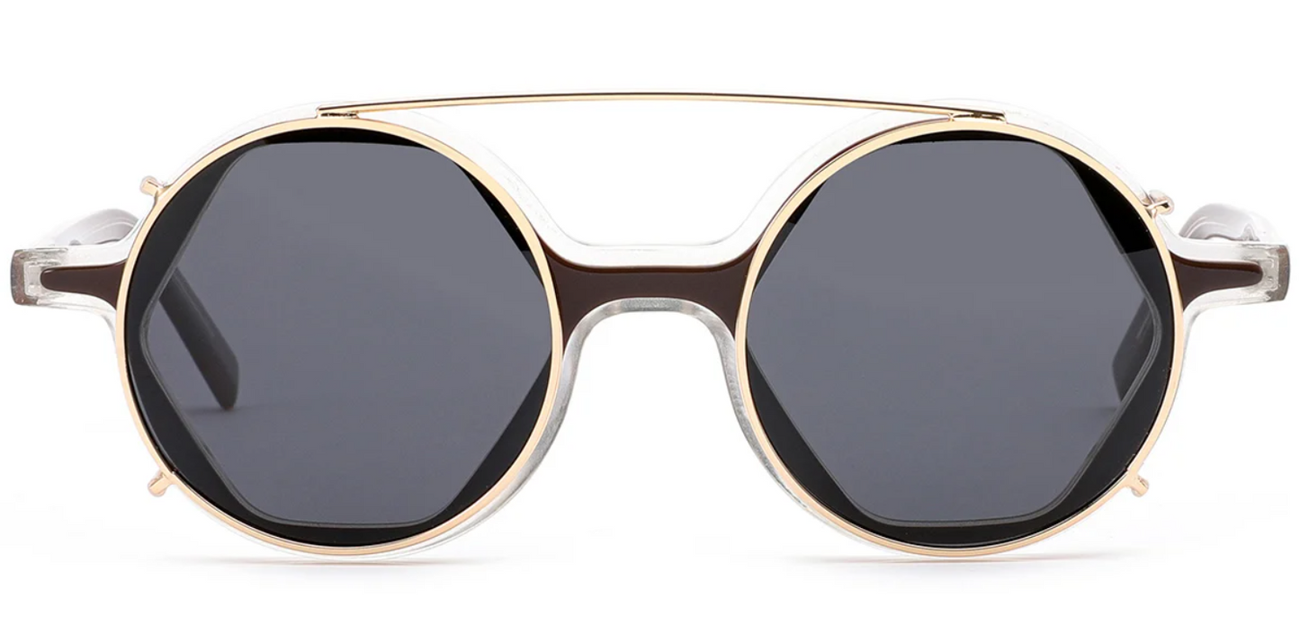 Acetate Geometric Frame F6332