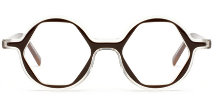 Acetate Geometric Frame F6332