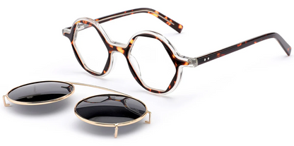Acetate Geometric Frame F6332