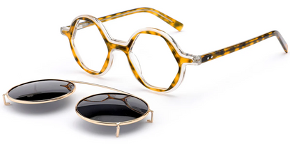 Acetate Geometric Frame F6332