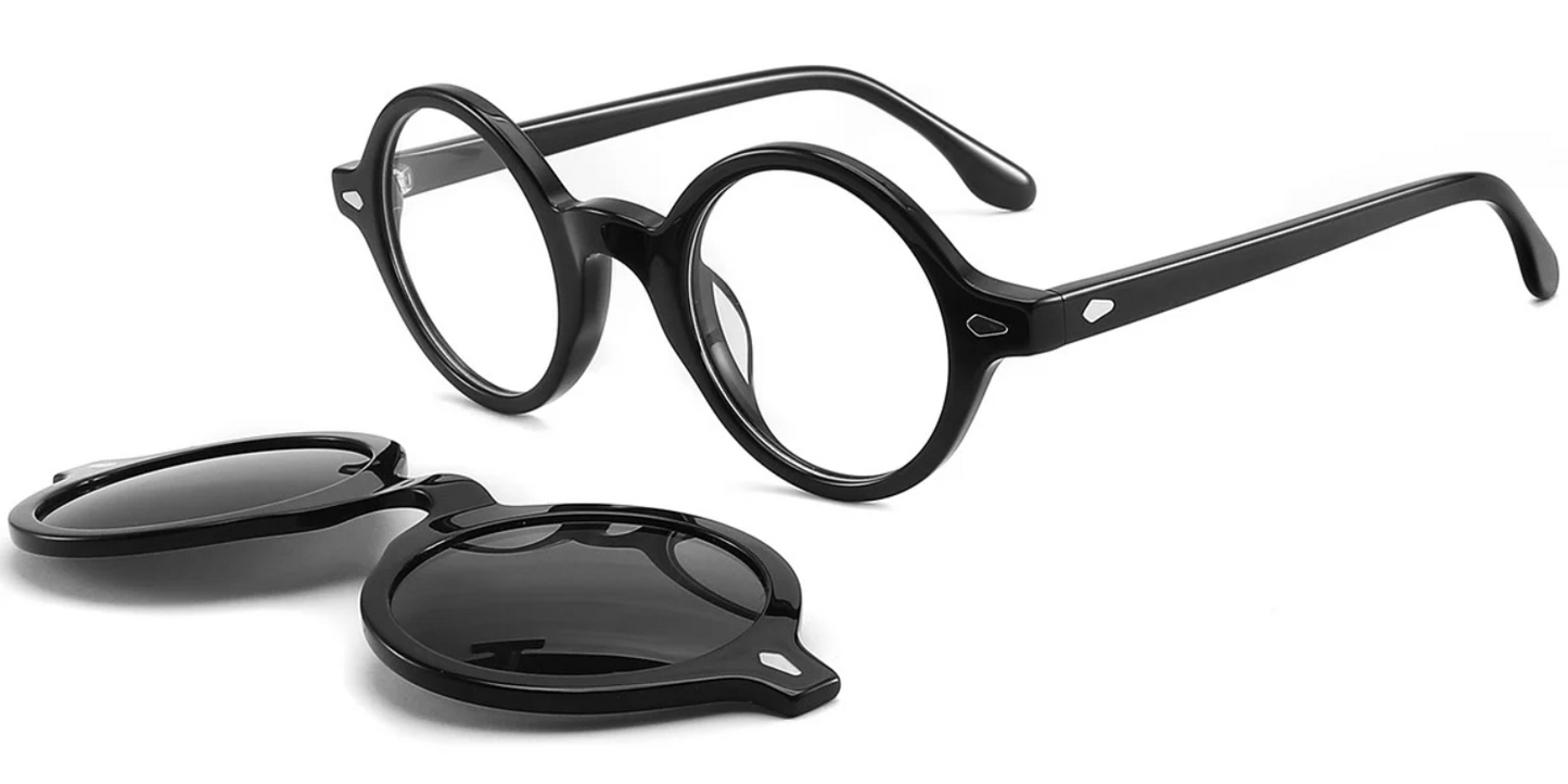 Acetate Round Frame F4218