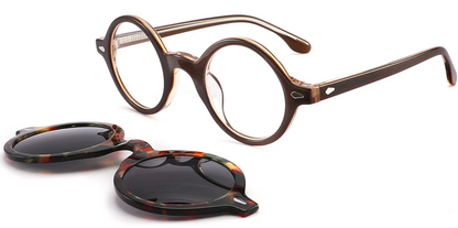Acetate Round Frame F4218