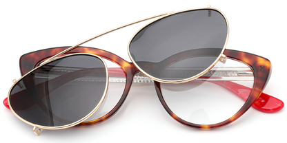 Acetate Cat Eye Frame F6927