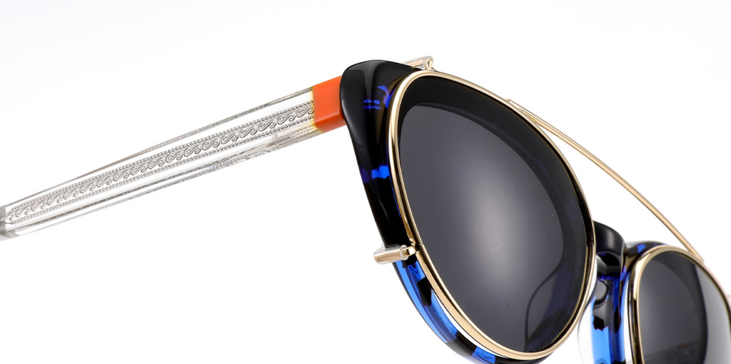 Acetate Cat Eye Frame F6927