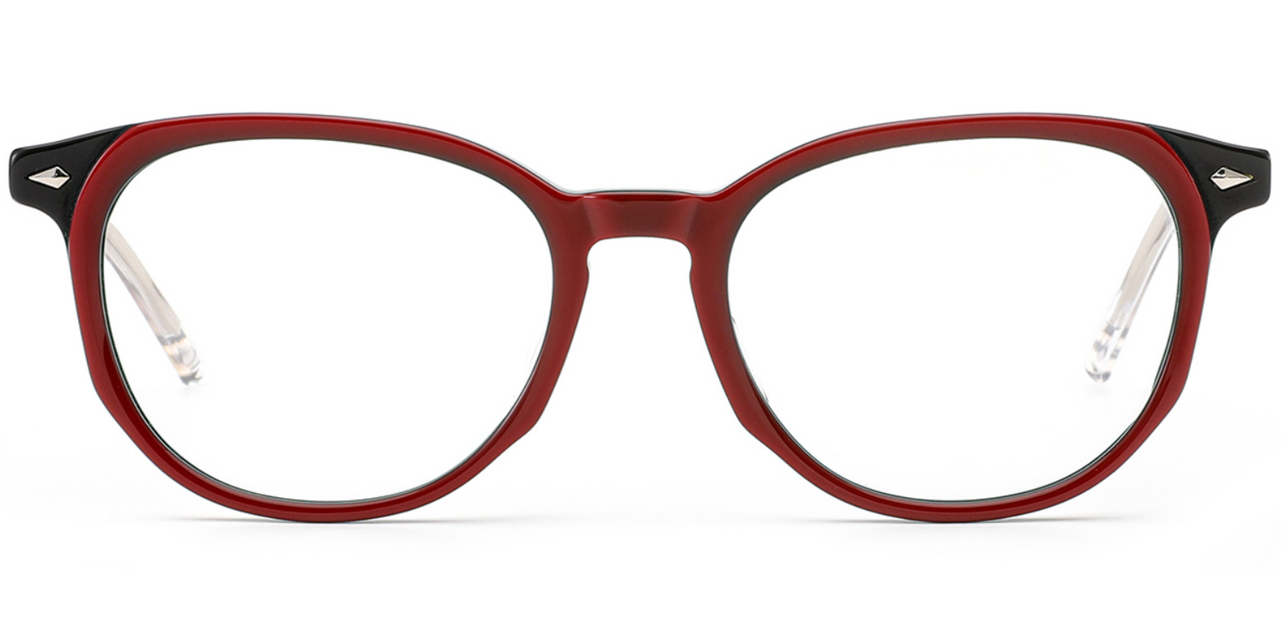 Acetate Oval Frame F6581