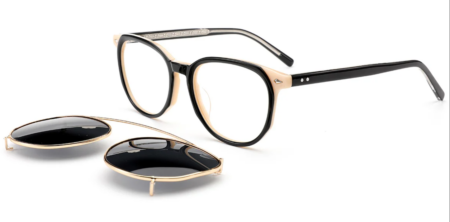 Acetate Oval Frame F6581