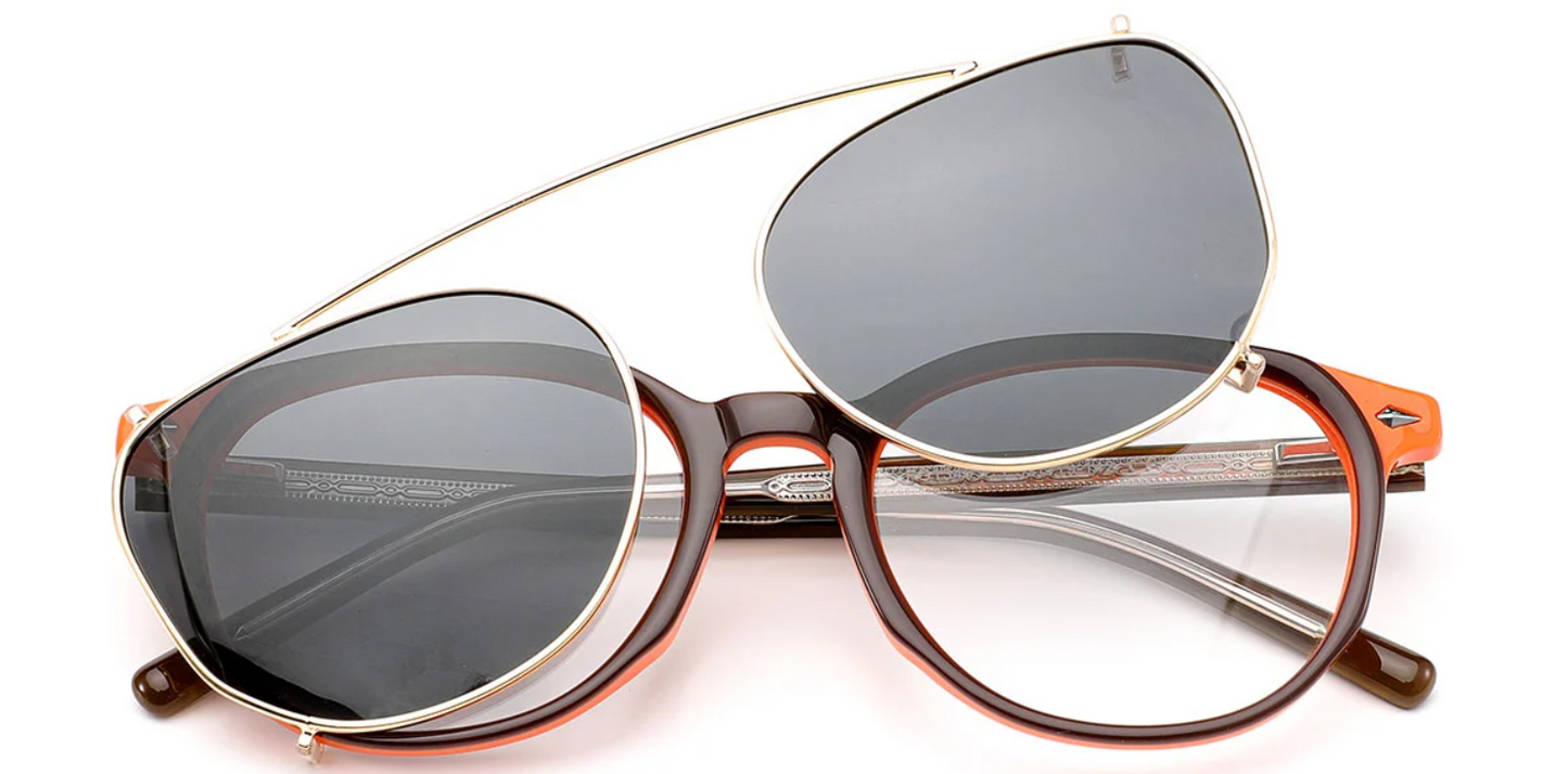 Acetate Oval Frame F6581