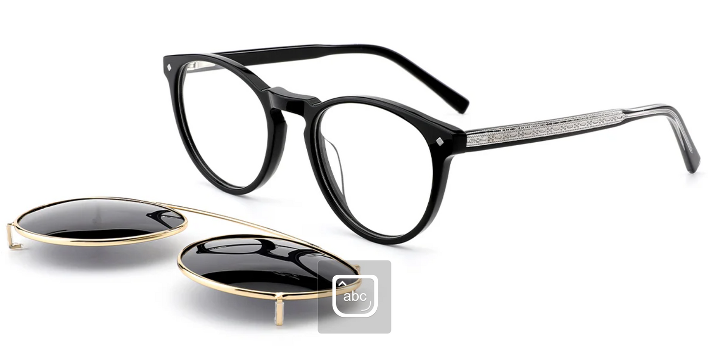 Acetate Oval Frame F6827
