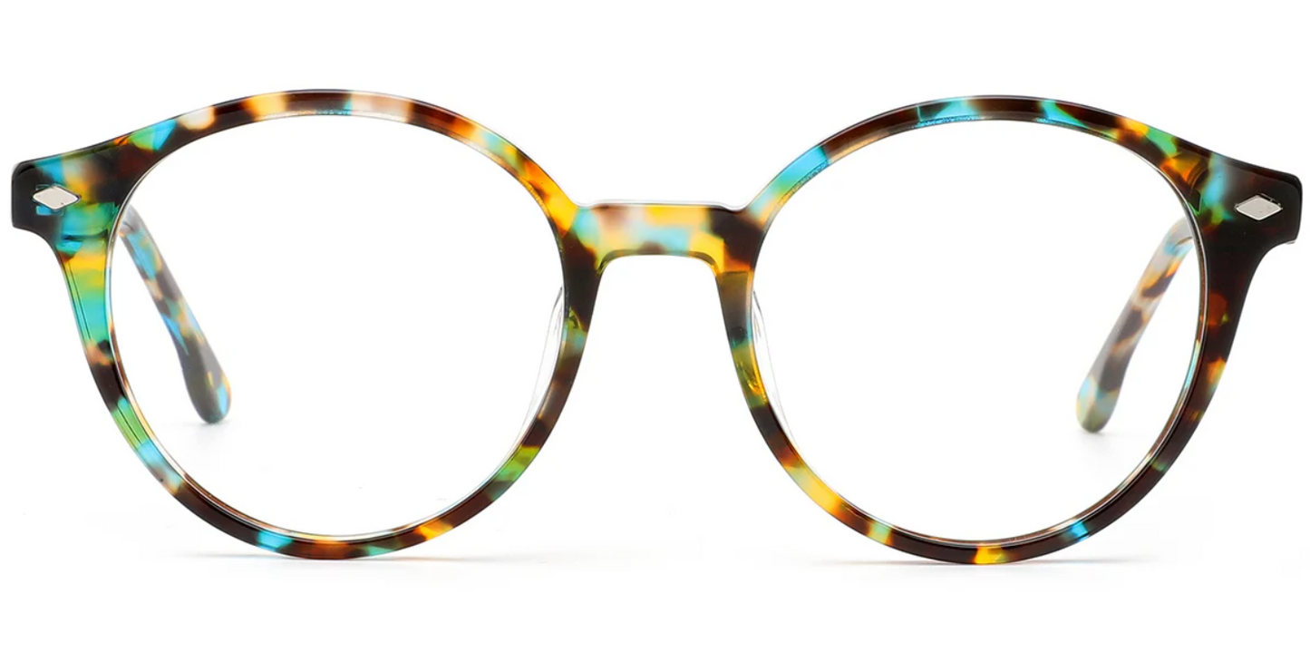 Acetate Round Frame F6296