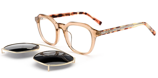 Acetate Square Frame F6572