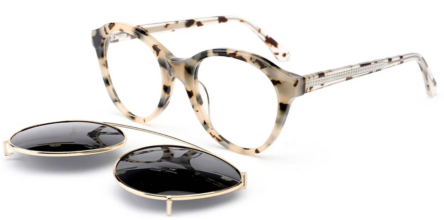 Acetate Oval Frame F6578