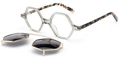 Acetate Geometric Frame F6331