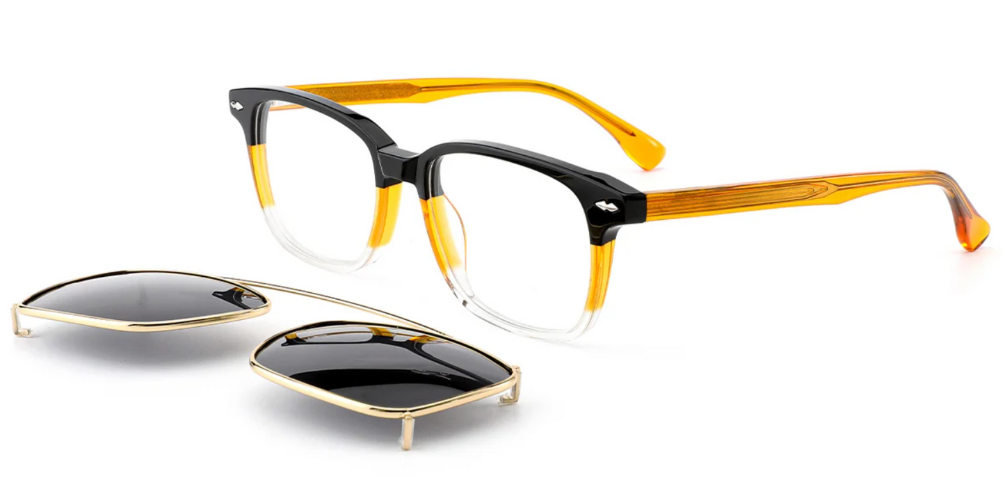 Acetate Rectangle Frame F6832