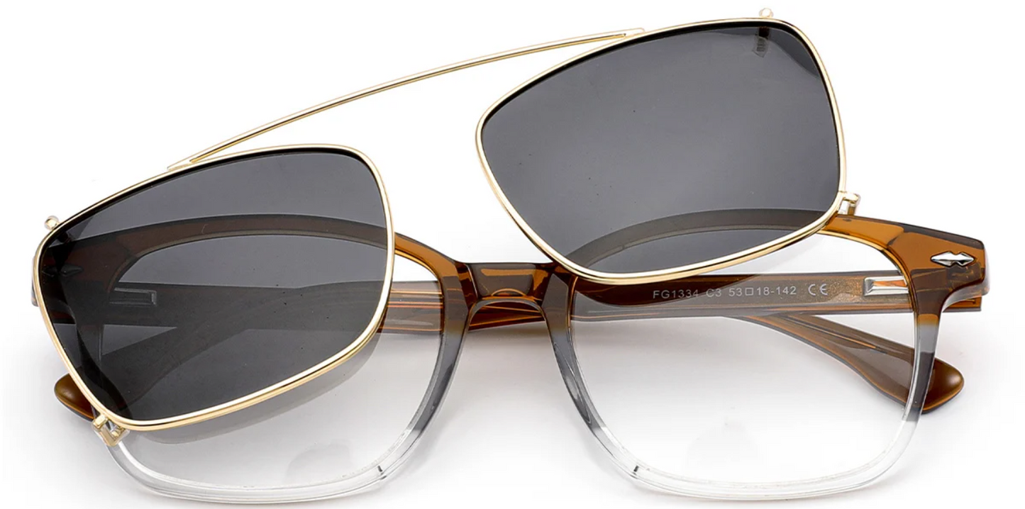 Acetate Rectangle Frame F6832