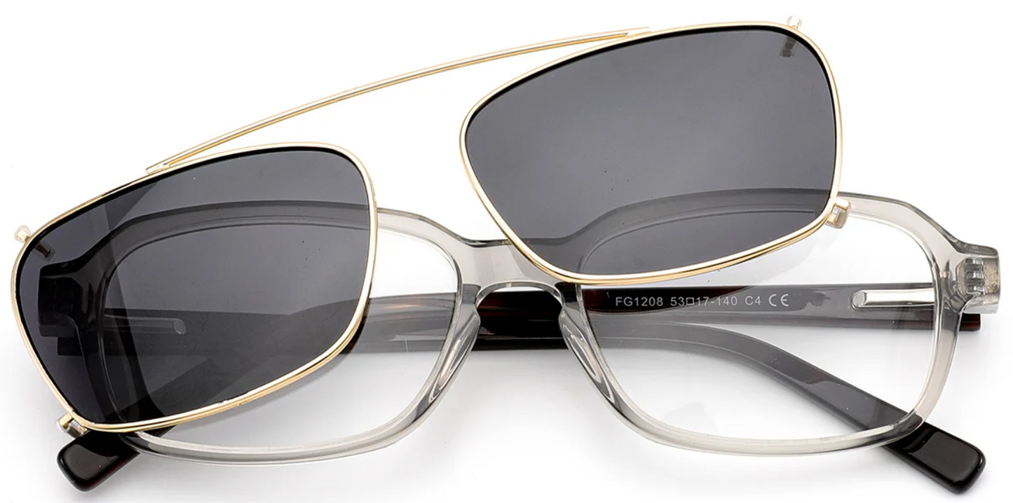 Acetate Rectangle Frame F6830