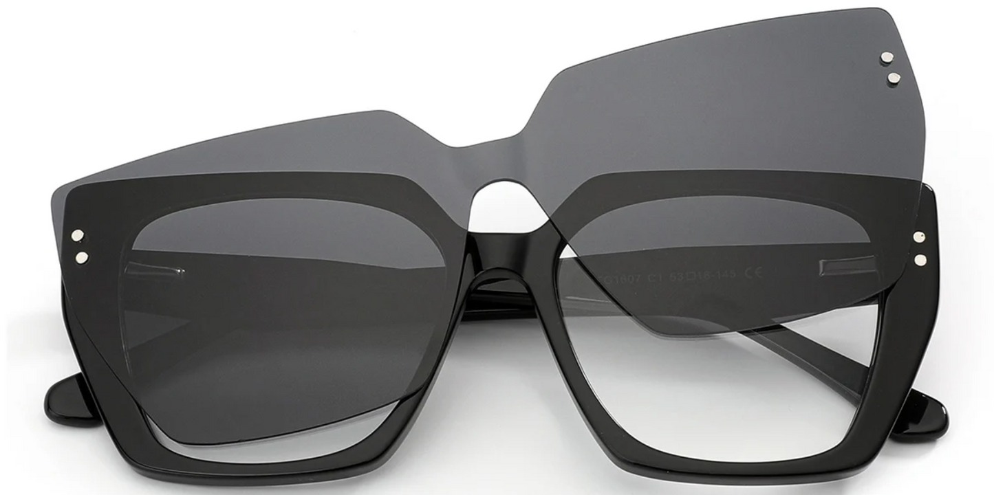 Acetate Clipon Frame  F6294