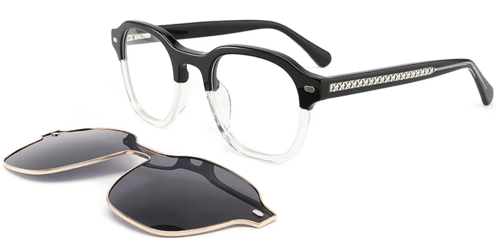 Acetate Square Frame F3321