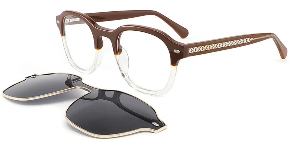 Acetate Square Frame F3321