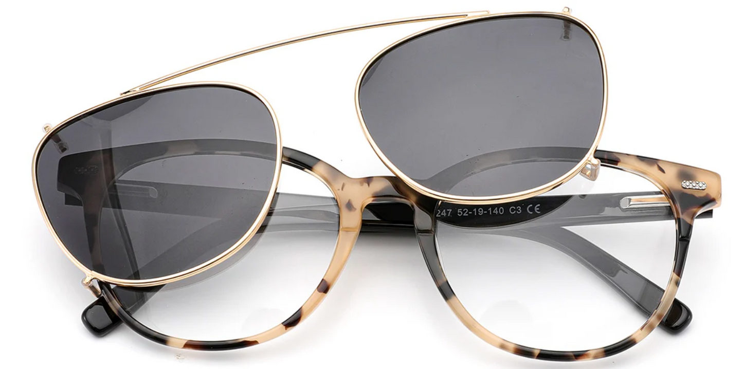 Acetate Cat Eye Frame F6934