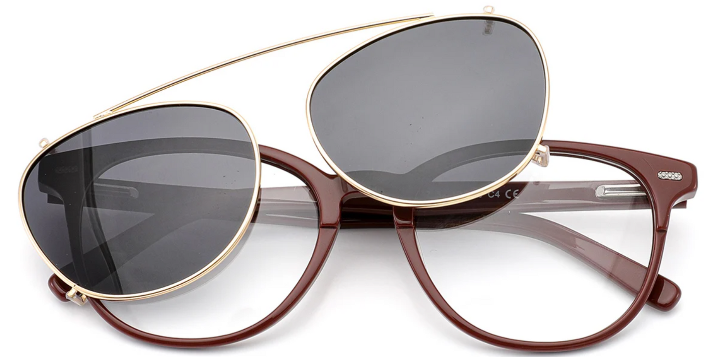 Acetate Cat Eye Frame F6934