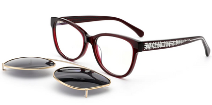 Acetate Square Frame F6928