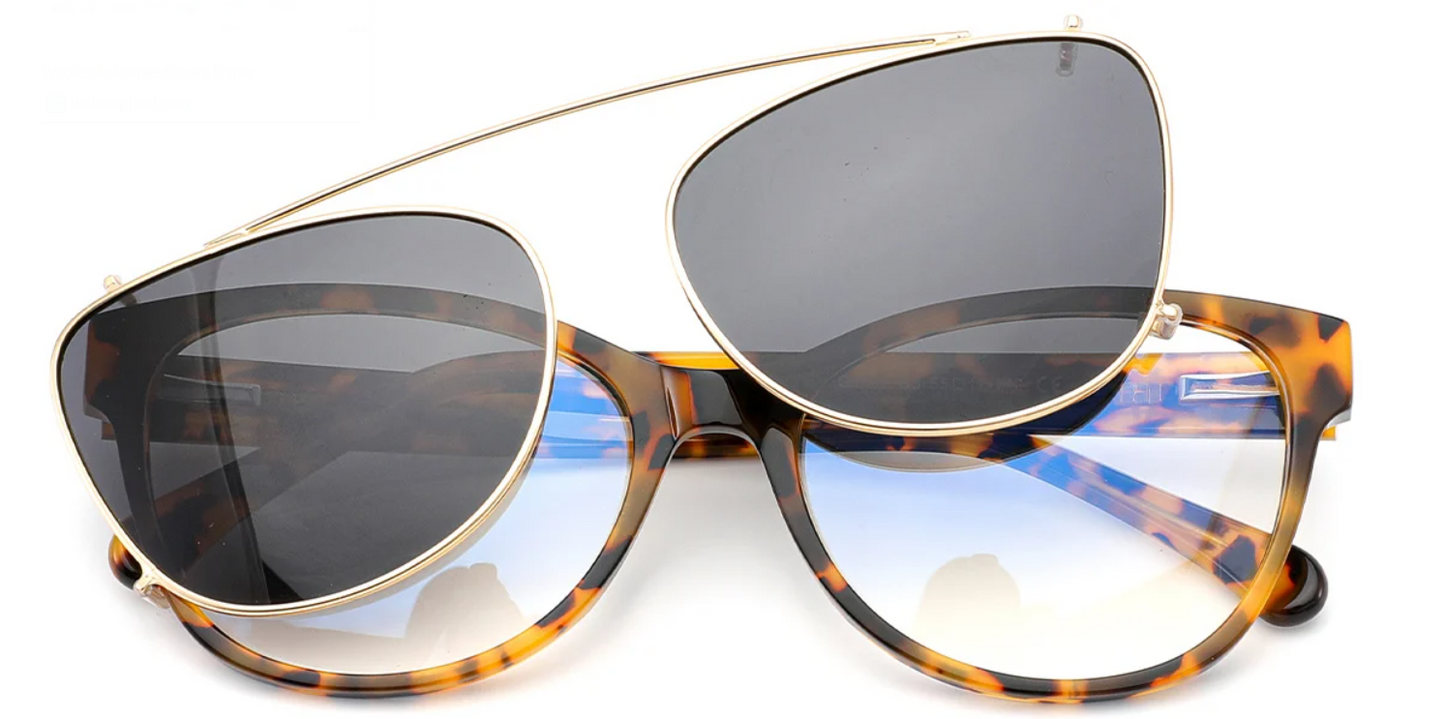 Acetate Square Frame F6928