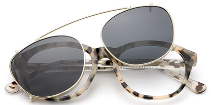 Acetate Square Frame F6577