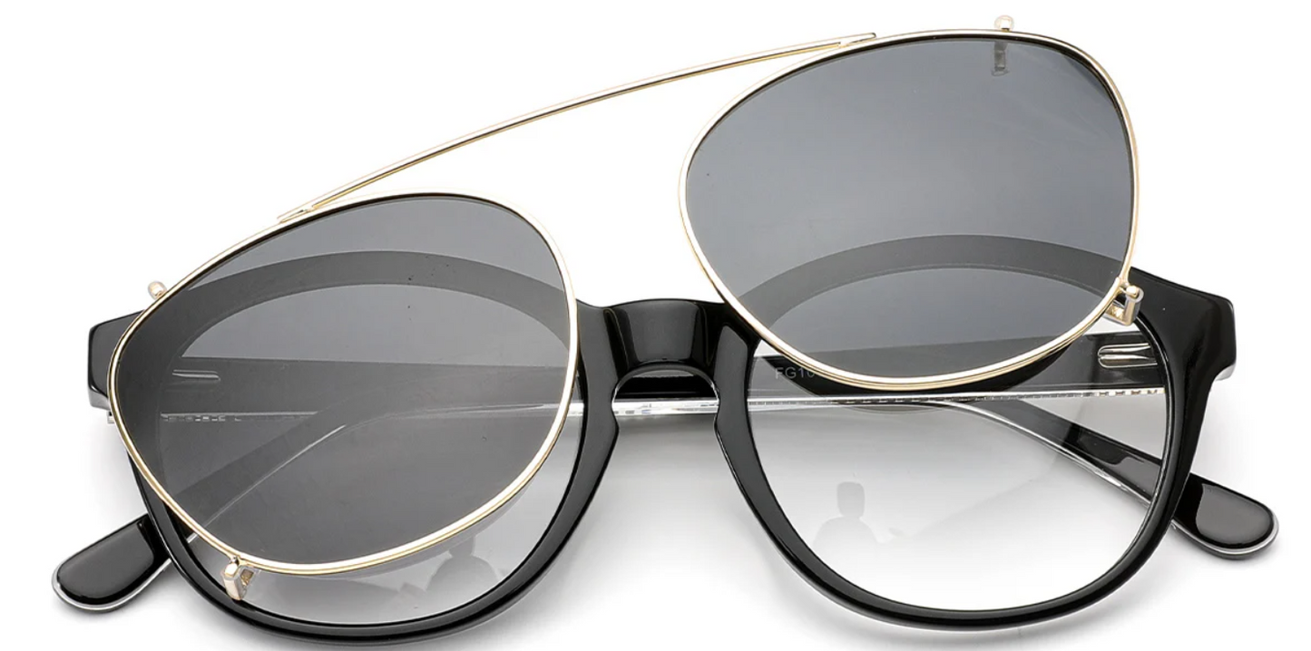 Acetate Square Frame F6577