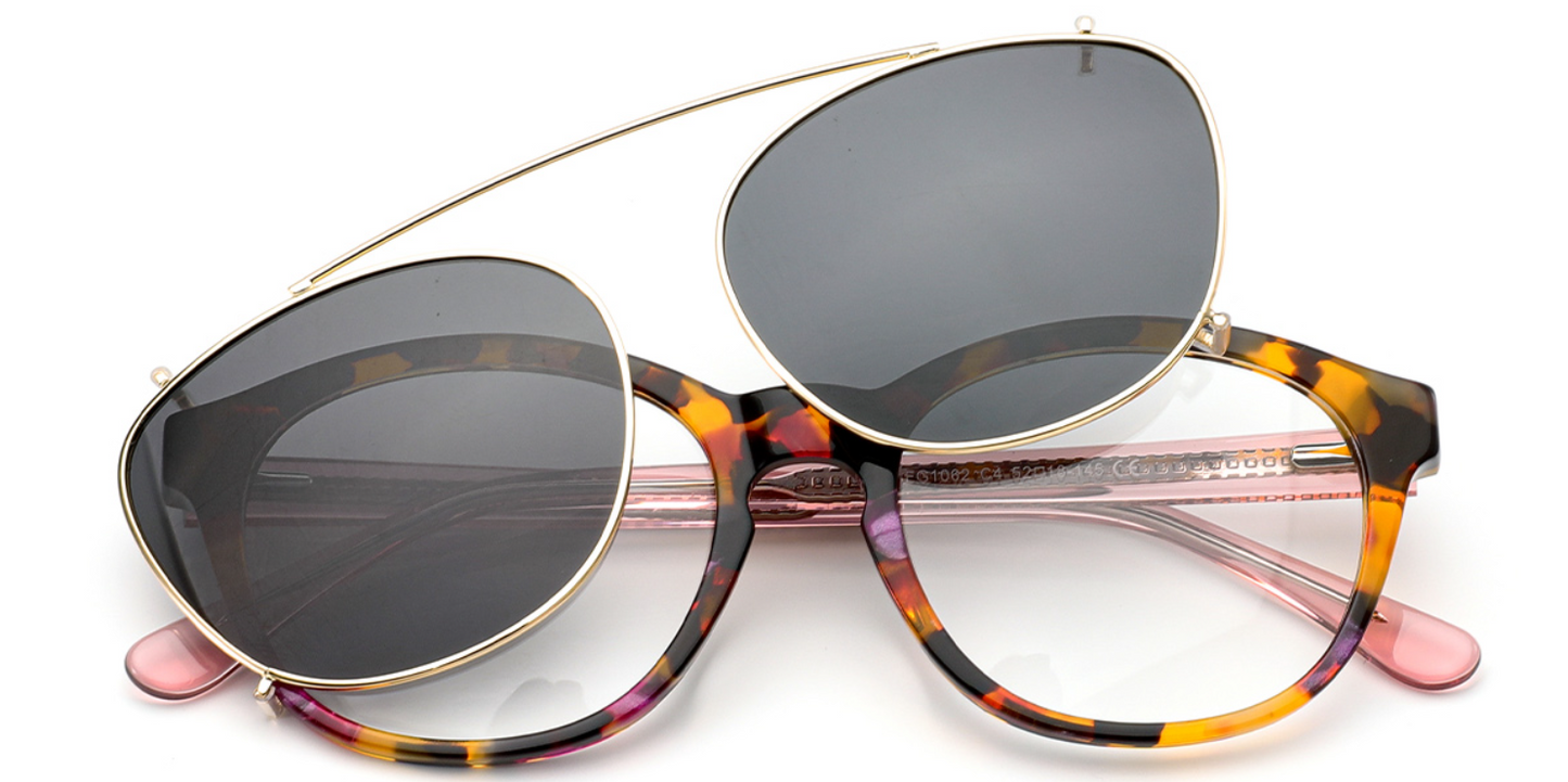 Acetate Square Frame F6577