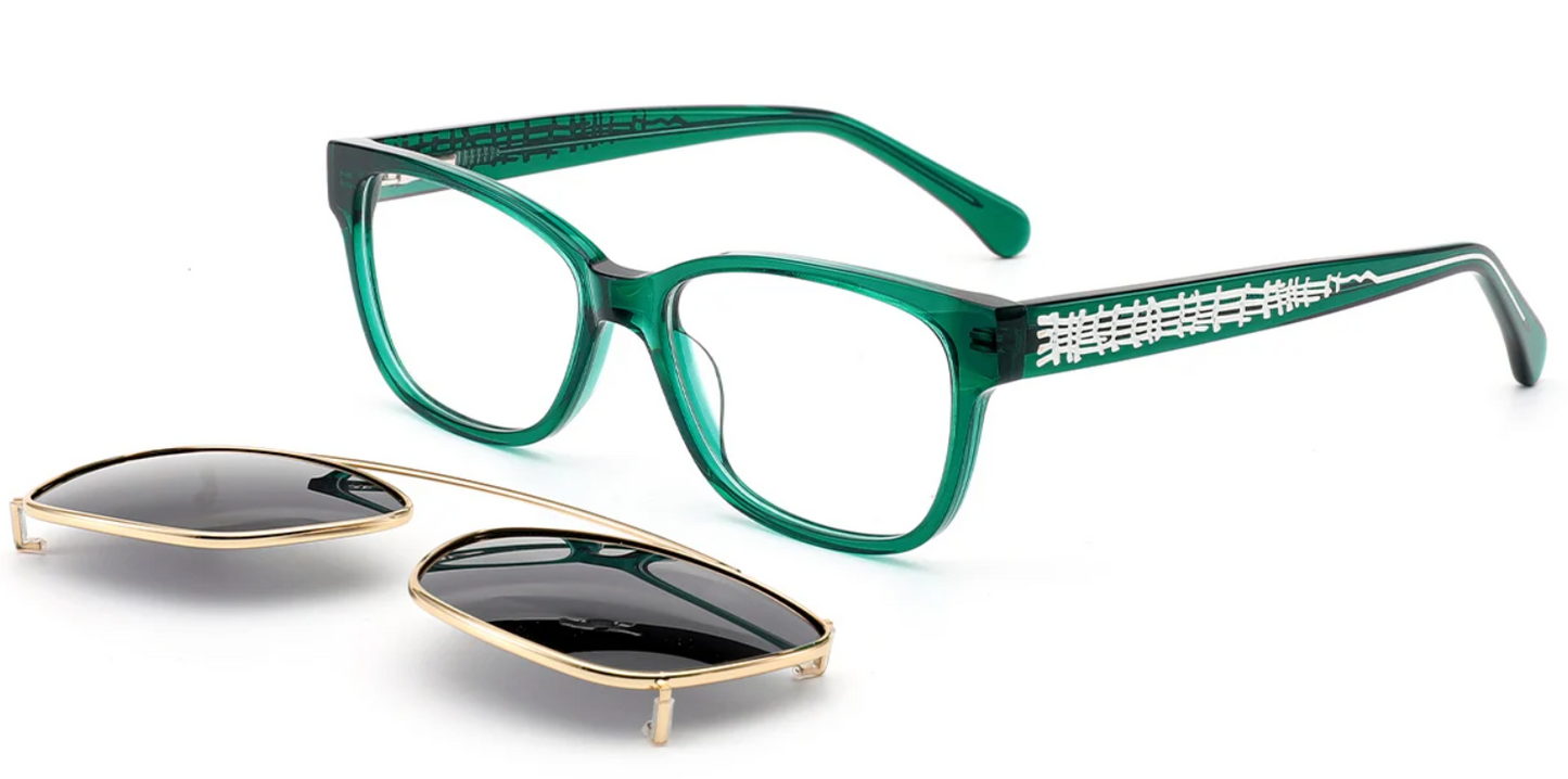 Acetate Rectangle Frame F6929