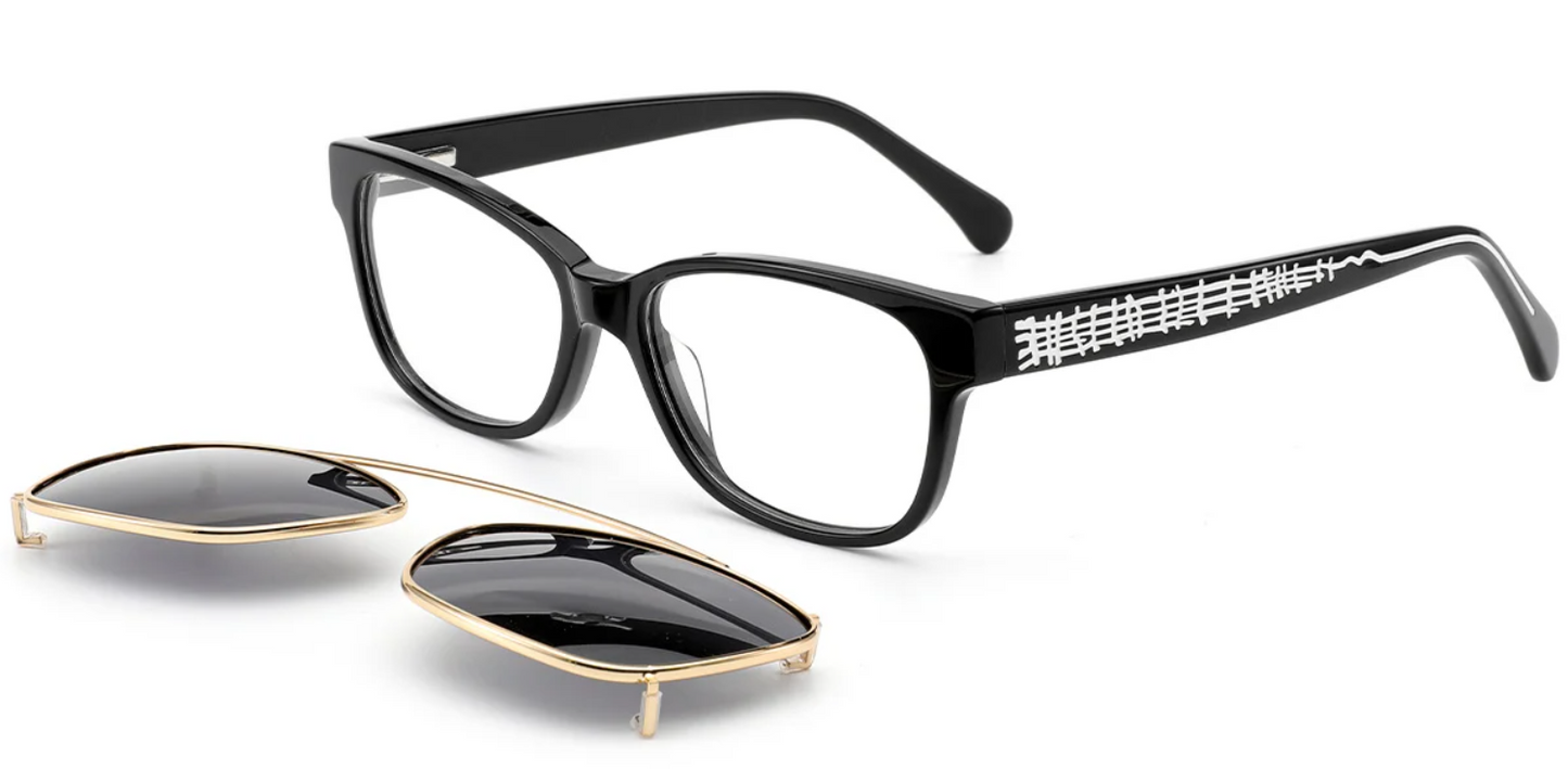 Acetate Rectangle Frame F6929