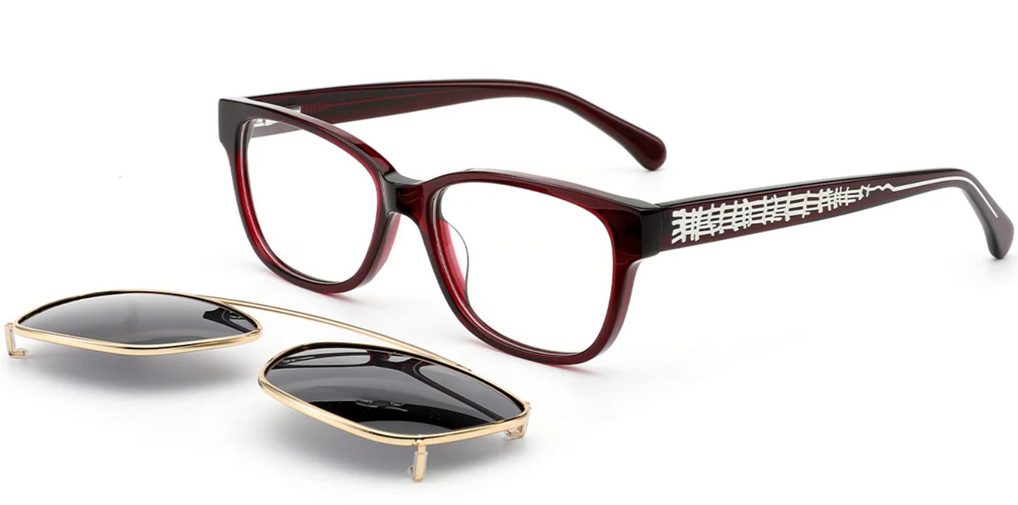 Acetate Rectangle Frame F6929