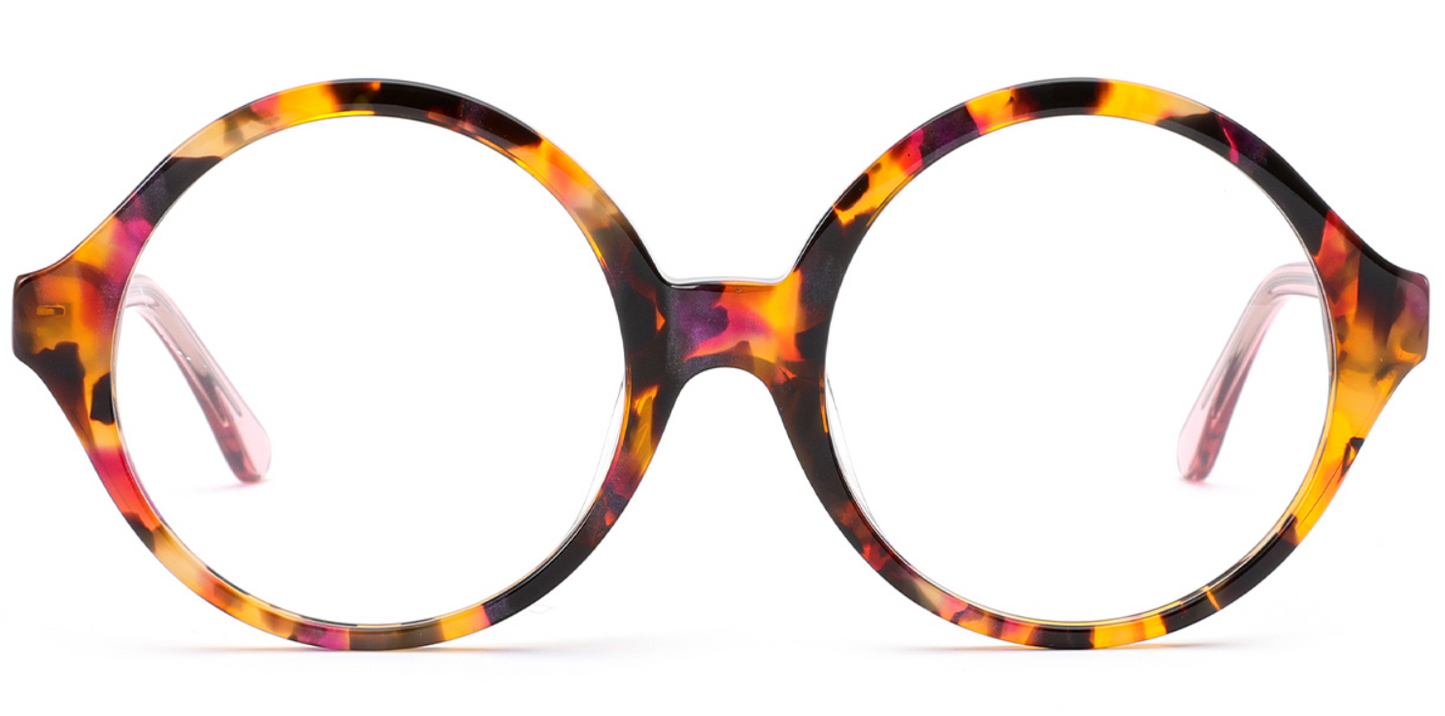 Acetate Round Frame F6576