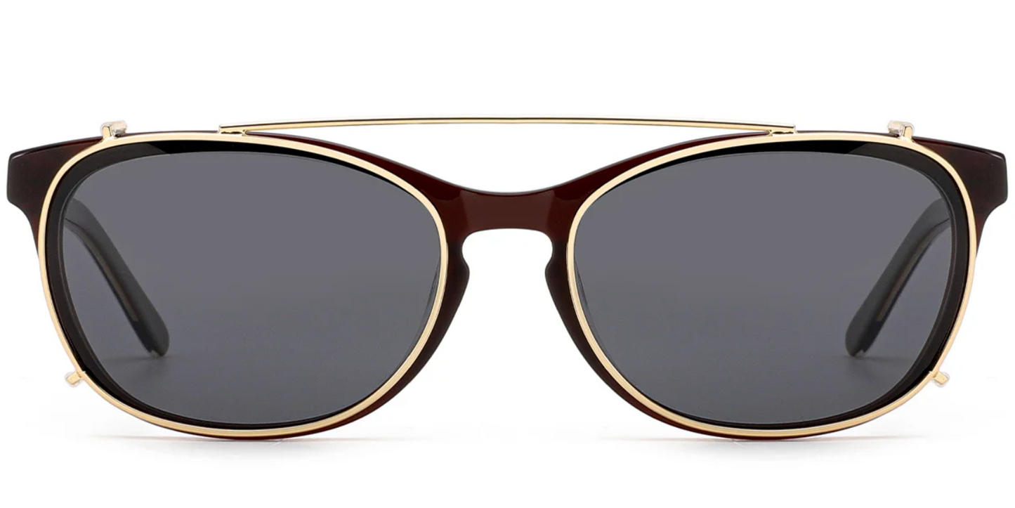 Acetate Rectangle Frame F6828