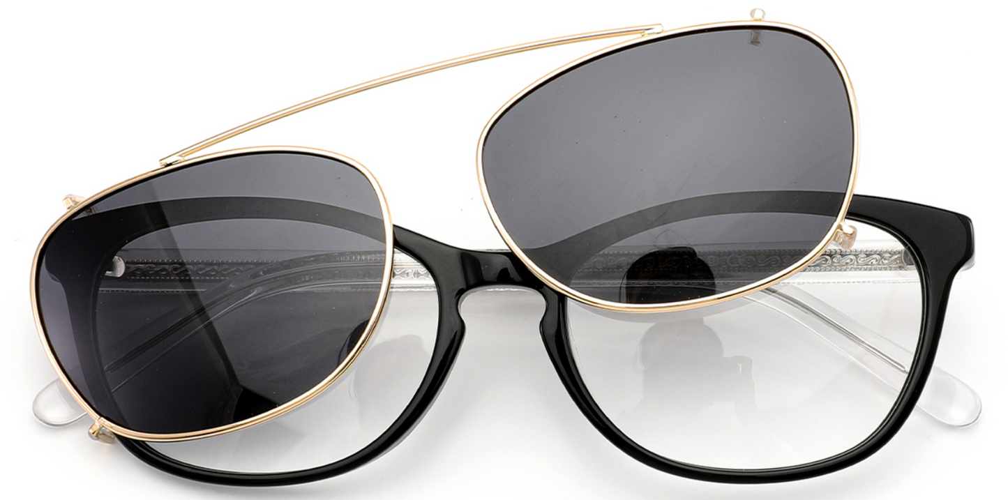 Acetate Rectangle Frame F6828