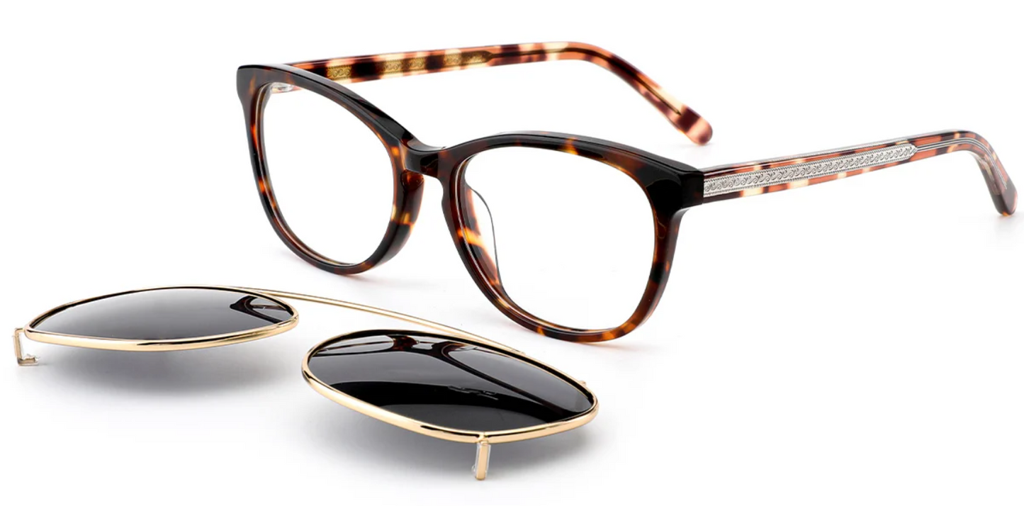 Acetate Rectangle Frame F6828